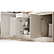 Respekta Premium Keukenblok (Breedte: 270 cm, Met elektrische apparatuur, Witte lariks-look)