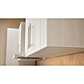 Respekta Premium Composición de cocina (Ancho: 240 cm, Con dispositivos eléctricos, Réplica de alerce blanco)