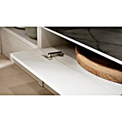 Respekta Premium Composición de cocina (Ancho: 280 cm, Con dispositivos eléctricos, Réplica de alerce blanco)