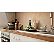 Respekta Premium Composición de cocina (Ancho: 250 cm, Con dispositivos eléctricos, Réplica de alerce blanco)