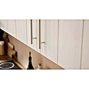 Respekta Premium Composición de cocina (Ancho: 250 cm, Con dispositivos eléctricos, Réplica de alerce blanco)