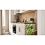 Respekta Premium Keukenblok (Breedte: 270 cm, Met elektrische apparatuur, Witte lariks-look)