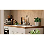 Respekta Premium Keukenblok (Breedte: 270 cm, Met elektrische apparatuur, Witte lariks-look)