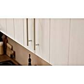 Respekta Premium Composición de cocina (Ancho: 280 cm, Con dispositivos eléctricos, Réplica de alerce blanco)