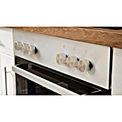 Respekta Premium Keukenblok (Breedte: 270 cm, Met elektrische apparatuur, Witte lariks-look)