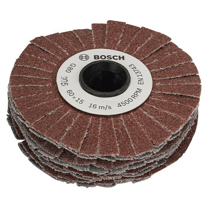 Bosch Schuurrol (Korreling: 80, Breedte: 15 mm)