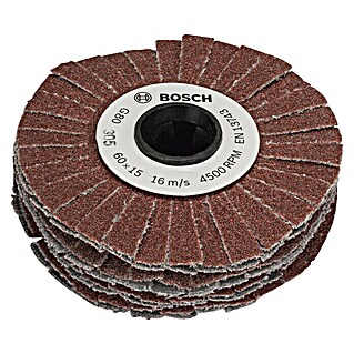 Bosch Schuurrol flexibel (Korreling: 80, Breedte: 15 mm)