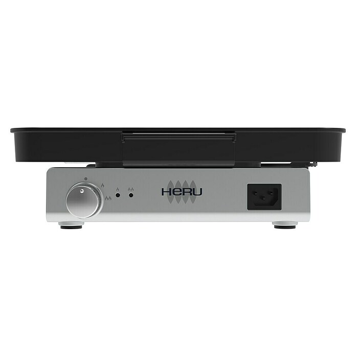 Plancha-Grill Elektro (Grillfläche (B x T): 40 x 30 cm, 1,8 kW, Schwarz/Grau) | BAUHAUS