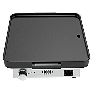 Plancha Grill Elektro (Superficie de la parrilla (An x Pr): 40 x 30 cm, 1,8 kW, Negro/ gris)