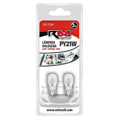 Rolmovil Lights Bombilla para faro delantero Wedge Control