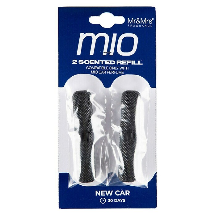 Mr & Mrs Fragrance Ambientador de coche recarga Mio (New Car, 45 días, 2 ud.) | BAUHAUS