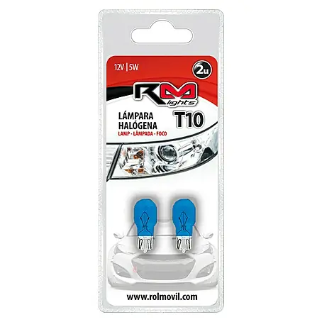 Rolmovil Lights Bombilla para faro delantero Wedge Control