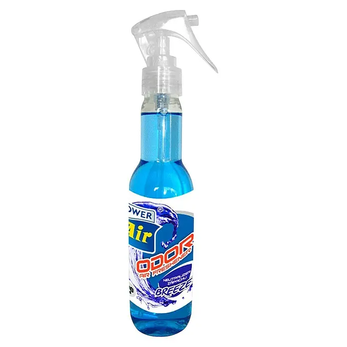 Rolmovil Ambientador de coche Power Air Breeze - Breeze, Azul, 190 ml - Refresca tu aire con el ambientador "Power Air Odor Breeze". Neutraliza los olores, dejando un agradable aroma a brisa.