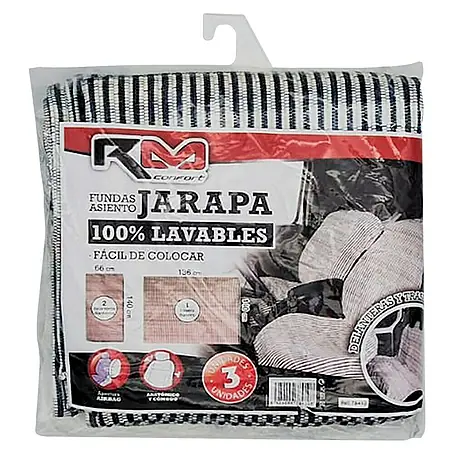 Rolmovil  Funda para asientos de coche Jarapa