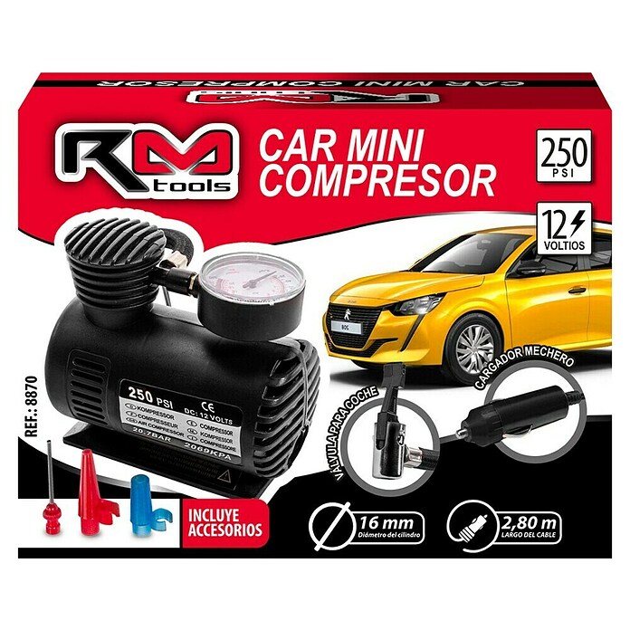 Rolmovil Compresor Air Pro (Presión: 17 bar, Diámetro cilindro: 16 mm) | BAUHAUS
