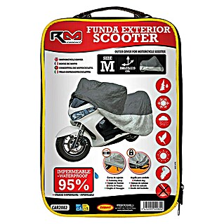 Rolmovil Funda para motocicleta (200 x 72 x 119 cm, Gris)