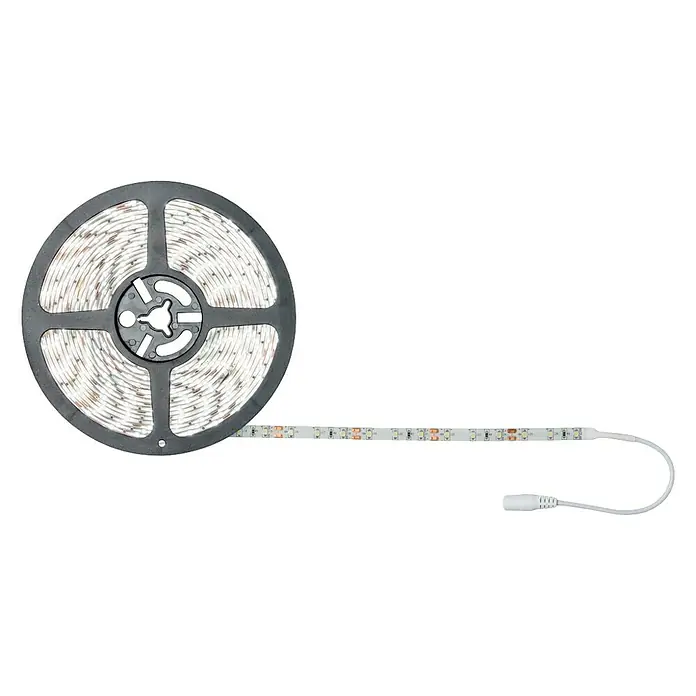 Paulmann Tira LED Set básico SimpLED - Largo: 7,5 m, Color de luz: Blanco frío, 20 W, 1.402 lm - Tira LED en rollo. Cinta LED flexible para iluminación decorativa con conector para fácil instalación.