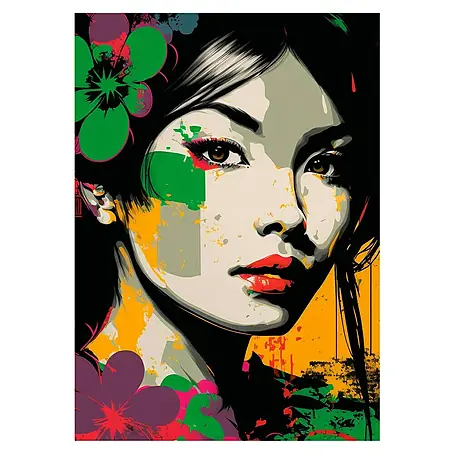 Cuadro Geisha