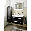 Modern 3.0 Waschtischunterschrank (49 x 76 x 42 cm, 2 Schubkästen, Darkoak, Matt)