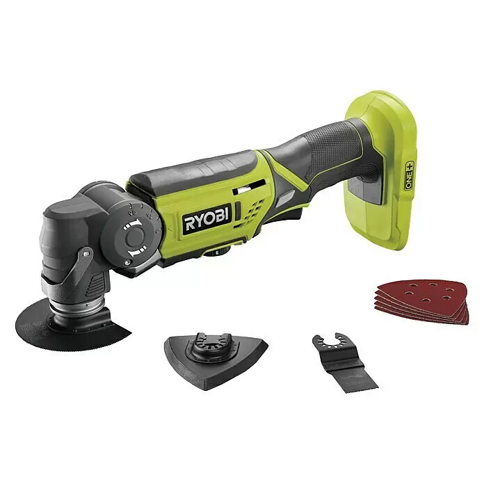 Ryobi ONE+ Maschinenpaket - Akku-Multifunktionswerkzeug R18MT-0 + gratis Starter-Kit