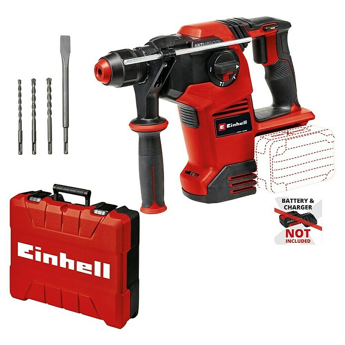 Einhell Professional Akku-Bohrhammer TP-HD 36/30 Li BL +4 Solo (18 V, Ohne Akku, 3,5 J) | BAUHAUS
