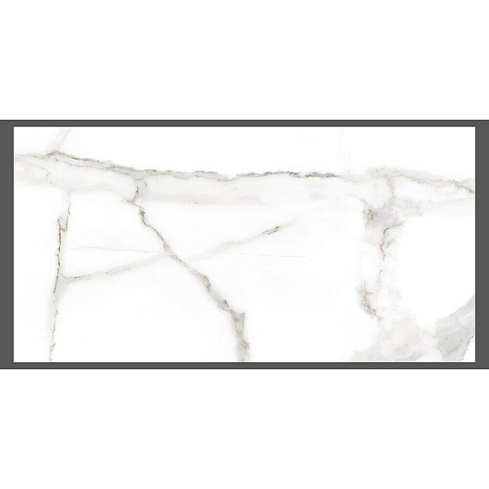 Halcón Podna pločica Alsacia Blanco Satinado  (30 x 60 cm, Svilenkasti sjaj) | BAUHAUS