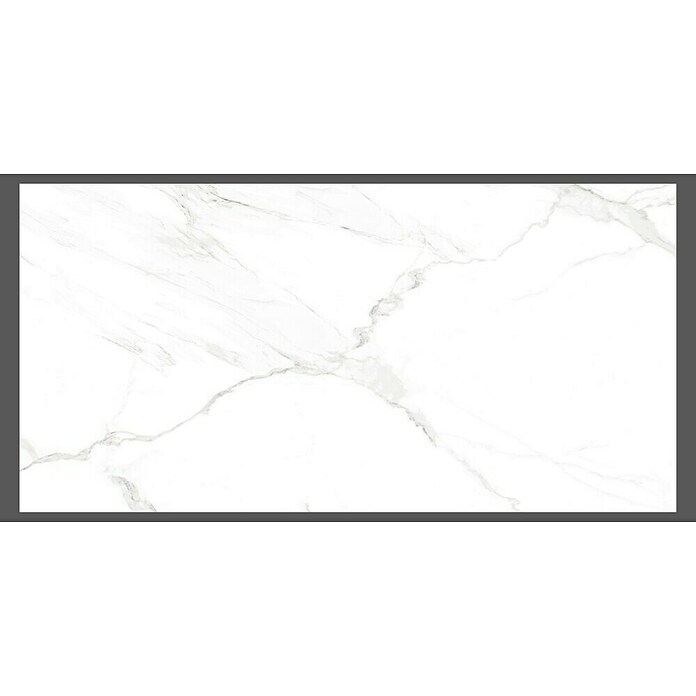 Halcón Porculanska pločica Naos Blanco Mate Satinado  (60 x 120 cm, Svilenkasti mat) | BAUHAUS