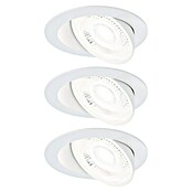 Paulmann LED-Einbauspot (Warmweiß, Durchmesser: 10,5 cm, Weiß, 3 Stk.) | BAUHAUS
