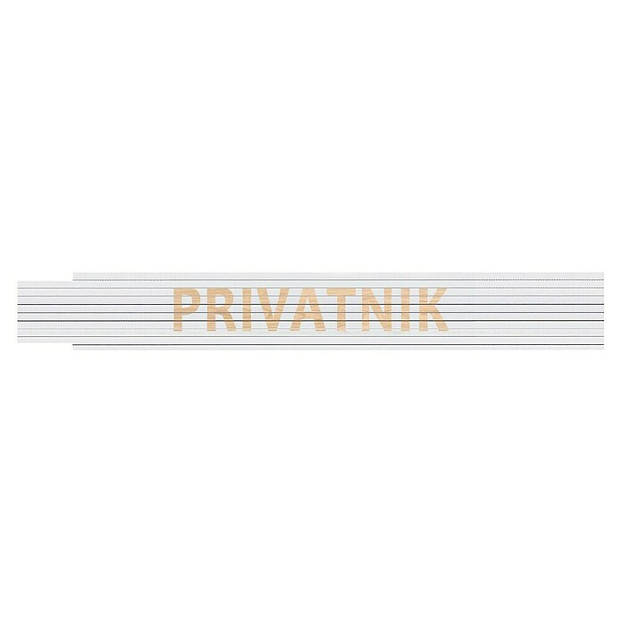 Heka Zidarski metar  (Duljina: 2 m, Bijela, Natpis: Privatnik) | BAUHAUS