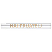 Heka Zložljivi meter  (Dolžina: 2 m, Bela, Natis: NAJ PRIJATELJ) | Zložljivi metri | Merilna orodja | Orodja in stroji | Izdelki | BAUHAUS