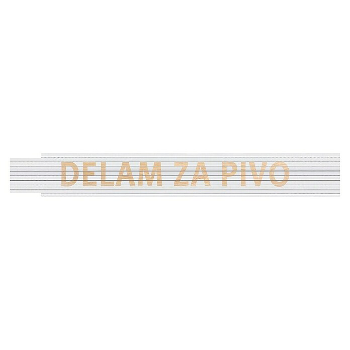 Heka Zložljivi meter  (Dolžina: 2 m, Bela, Natis: DELAM ZA PIVO) | Zložljivi metri | Merilna orodja | Orodja in stroji | Izdelki | BAUHAUS