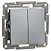 Schneider Electric Asfora Preklopno stikalo  (2-krat, Siva, Plastika) | 3211 - Markenschalter innen UP | CBCA - Markenschalter | CBC - Schalterserien | CB - Elektroinstallation | C - Elektro | BAUHAUS