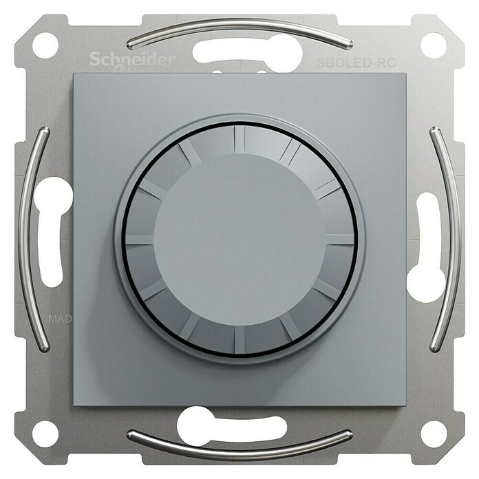 Schneider Electric Asfora Regulator rasvjete  (Siva, 3 W - 370 W, bez okvira) | BAUHAUS