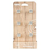 Nesu Tirador para muebles 3351 6 uds. (L x An x Al: 1,5 x 1,5 x 2 cm, Acero, Niquelado)