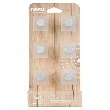Nesu  Tirador para muebles 621HI 6 uds.