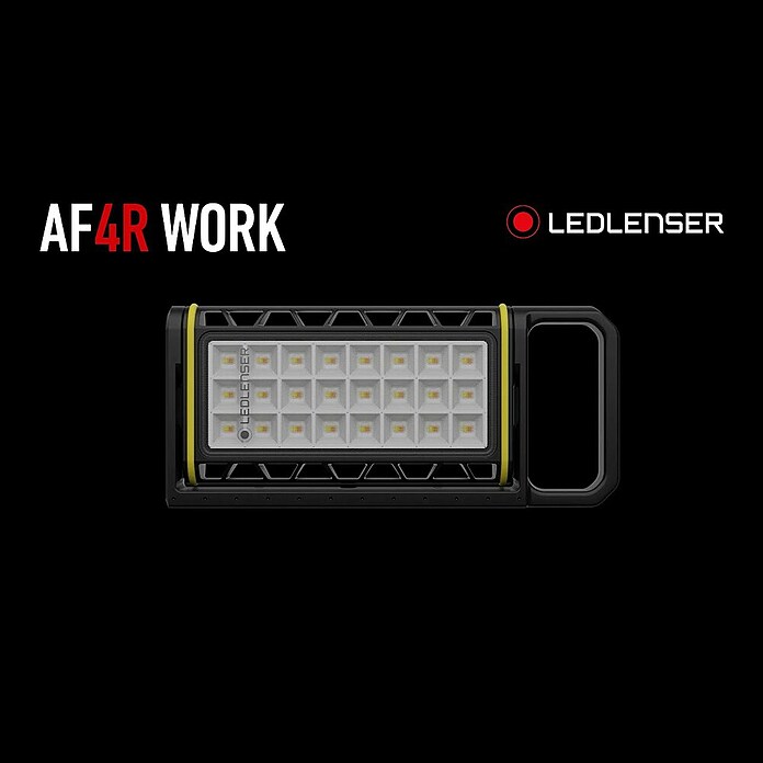 Ledlenser LED-Arbeitsleuchte W4R Work (L x B x H: 163 x 28 x 20 mm, Akkubetrieben) | BAUHAUS