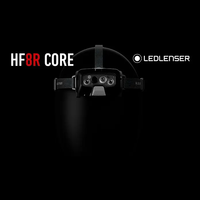 Ledlenser Stirnlampe HF8R Core - 1.600 lm, IP68 - Ledlenser HF8R Core | Leistungsstarke Stirnlampe | Features | Deutsch