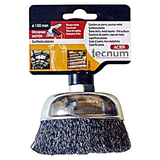 Fartools Cepillo metálico (Diámetro: 100 mm, Específico para: Multilijadora PMF 1300)