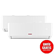 Corberó Aire acondicionado Inverter 2x1 Austral (3.500 W, 3.500 W, 22 m², Blanco) | BAUHAUS