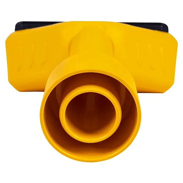 DeWalt Bodendüse DXVA00-1501E - 1 Stk. - Gelbes Abwasser-T-Stück aus Kunststoff für Abwassersysteme, ideal für Wohnmobile und Wohnwagen. Robust und langlebig.