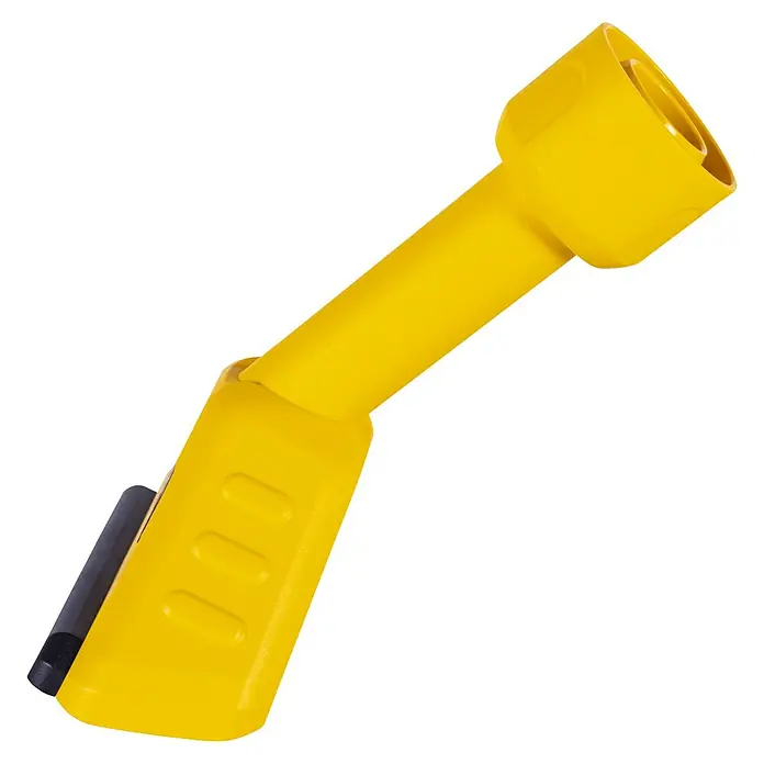 DeWalt Bodendüse DXVA00-1501E - 1 Stk. - Gelber Reinigungsaufsatz aus Kunststoff mit Anschlussstück für Staubsauger zur Reinigung schwer zugänglicher Stellen.