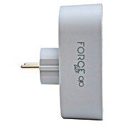 Metronic Base de enchufe múltiple con USB (USB A y USB C, Blanco/Gris, Longitud del cable: 1,5 m, Sin interruptor) | BAUHAUS