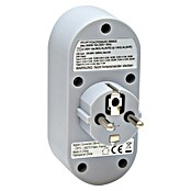 Metronic Base de enchufe múltiple con USB (USB A y USB C, Blanco/Gris, Longitud del cable: 1,5 m, Sin interruptor) | BAUHAUS