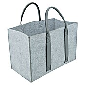 Valo Filzkorb Niva (50 x 34 x 27 cm, Hellgrau) | BAUHAUS