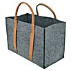 Valo Filzkorb Niva (50 x 34 x 27 cm, Grau) | BAUHAUS