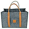 Valo Filzkorb Niva (50 x 34 x 27 cm, Grau) | BAUHAUS