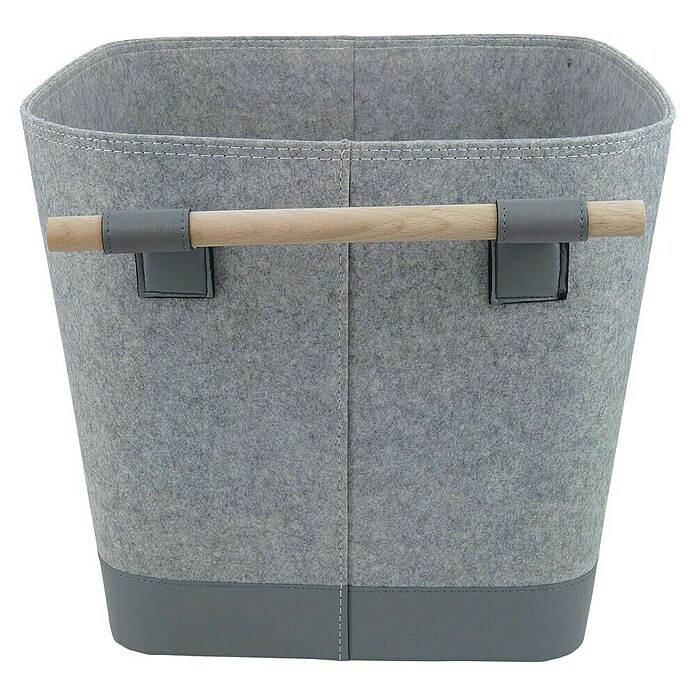 Valo Filzkorb Lysa (L x B x H: 55 x 40 x 36 cm, Hellgrau) | BAUHAUS