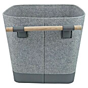 Valo Filzkorb Lysa (L x B x H: 55 x 40 x 36 cm, Hellgrau) | BAUHAUS