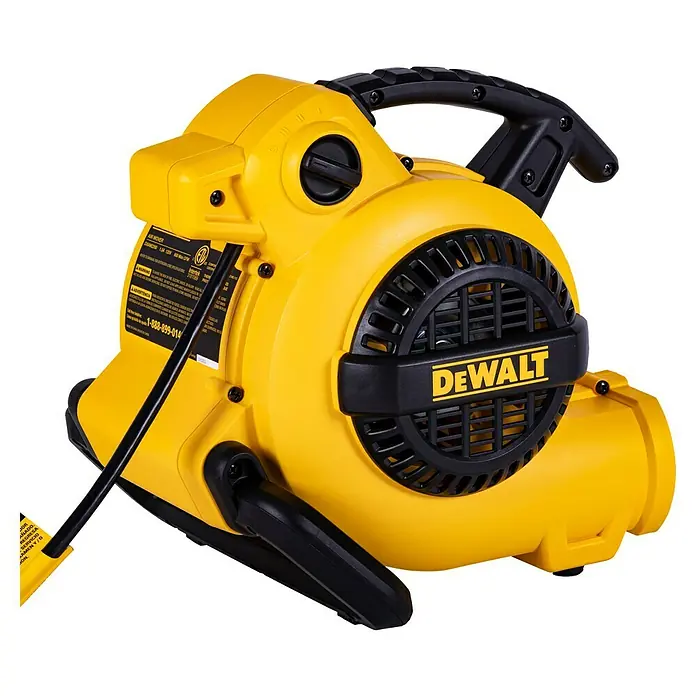 DeWalt Lüfter DXAM2250 - 130 W, Max. Luftleistung: 236 l/s - Der gelbe DeWalt-Luftentfeuchter ist ein leistungsstarkes Werkzeug zum schnellen Trocknen von Böden und Wänden. Er bietet hohe Leistung und Haltbarkeit.