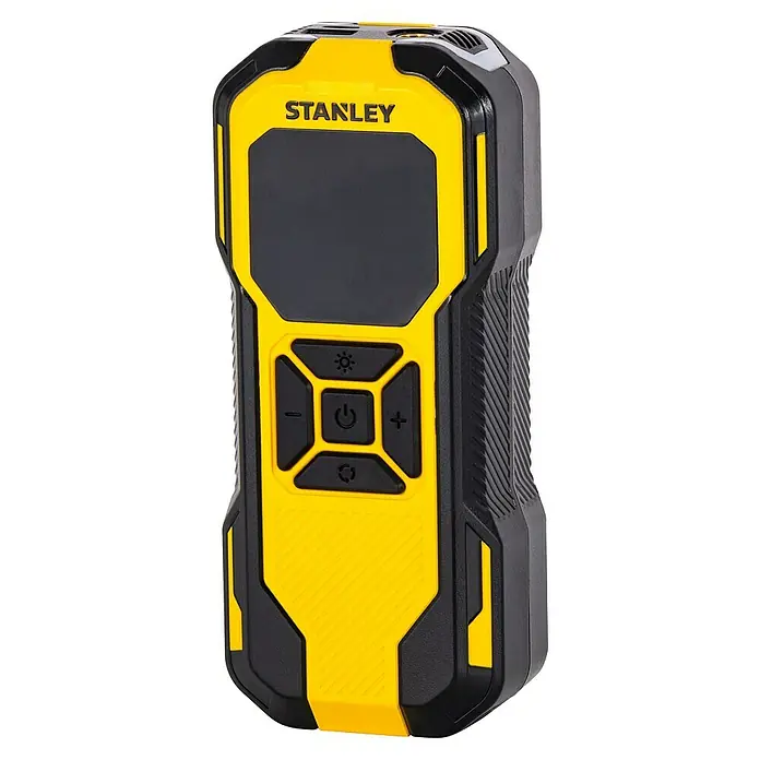 DeWalt Akku-Luftpumpe SXIF0101 - 11,1 V, 10 bar, Füllleistung: 14,2 l/min - Stanley Multifunktions-Detektor zur Erkennung von Holz, Metall und stromführenden Leitungen in Wänden. Praktisches Werkzeug für Heimwerker.
